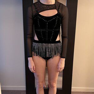 Weissman black jazz costume